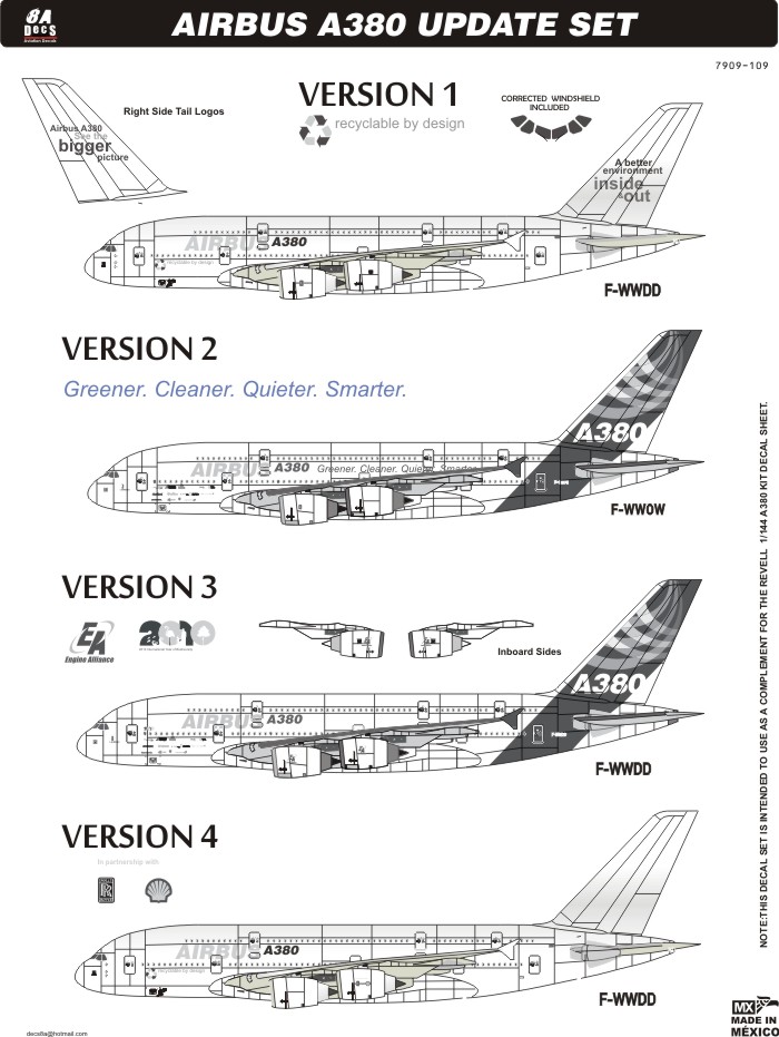 8aDecs.::.Decals Catalogue Updated set for A380